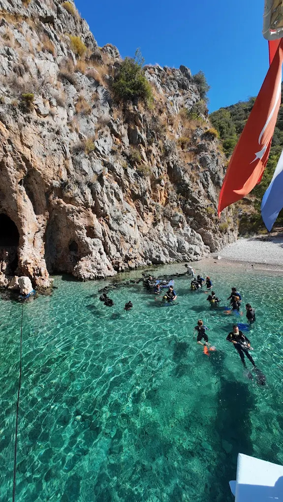 Fethiye tekne turu ve dalış noktası