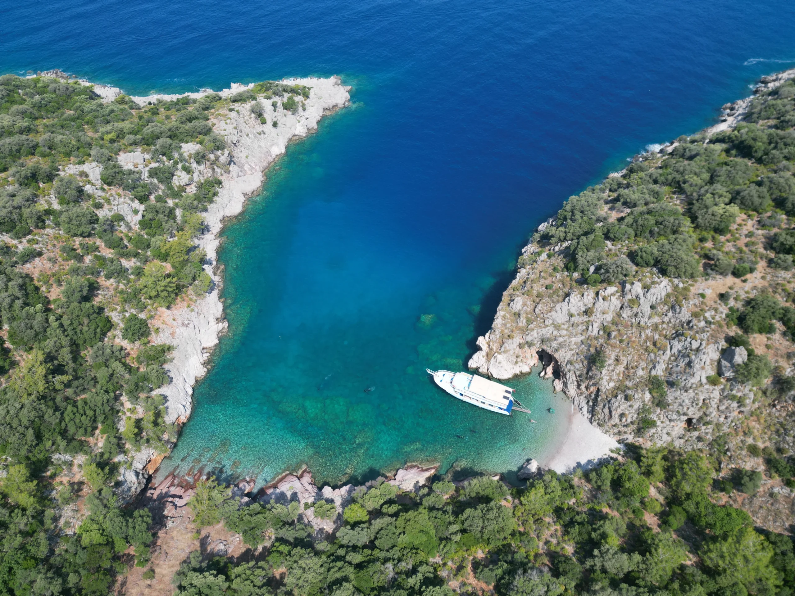 Fethiye berrak koy dalış noktası